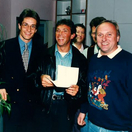 Grasser mit Haider zum NR Wahlerfolg 1994 © Fritz-Press GmbH